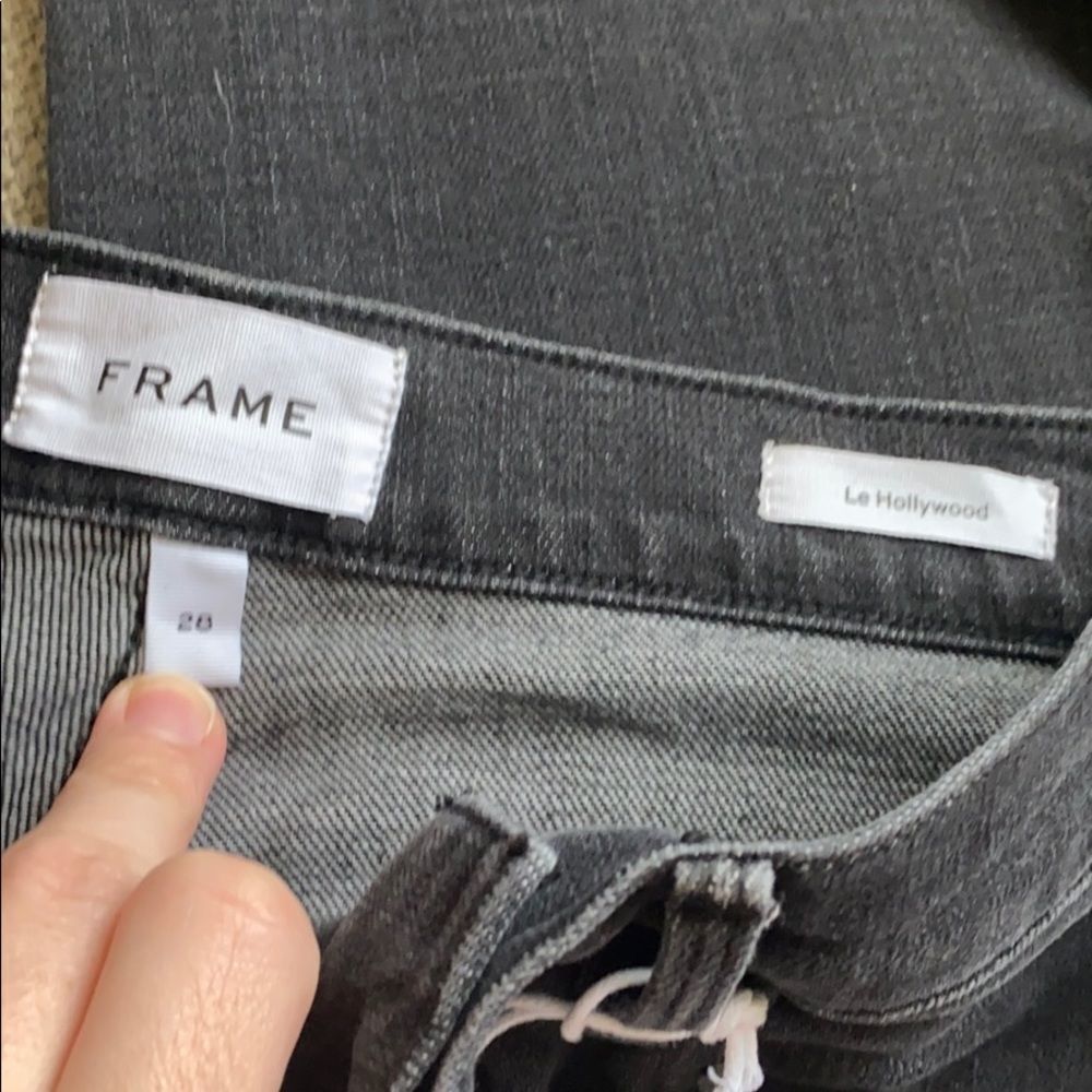 NWT FRAME DENIM LE HOLLYWOOD SKINNY JEAN Size 28 - Picture 12 of 13